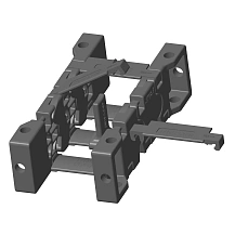 Держатель пластикового кабель-канала JY18Q.1.25W-FJT