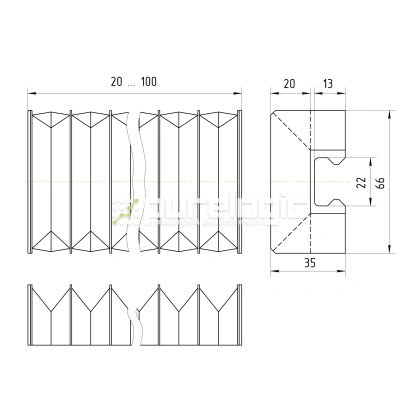 Гофрозащита DCV-H20-100 382 Гофрозащита DCV-H20-100 фото