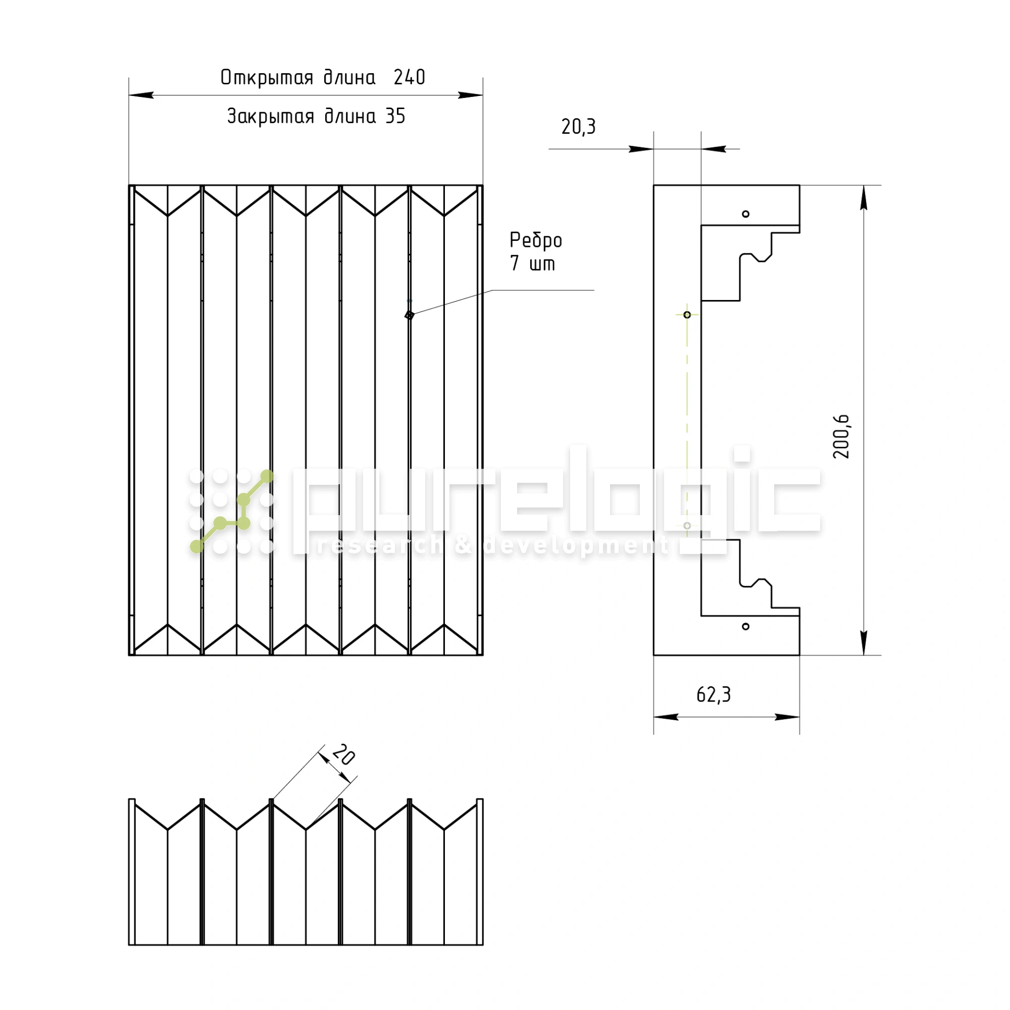 Гофрозащита DCV-T12-200  2 045 Гофрозащита DCV-T12-200  фото