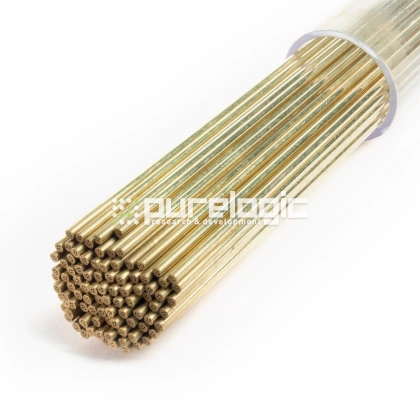 Электрод латунный многоканальный 1.0*400мм 20 834 Электрод латунный многоканальный 1.0*400мм фото