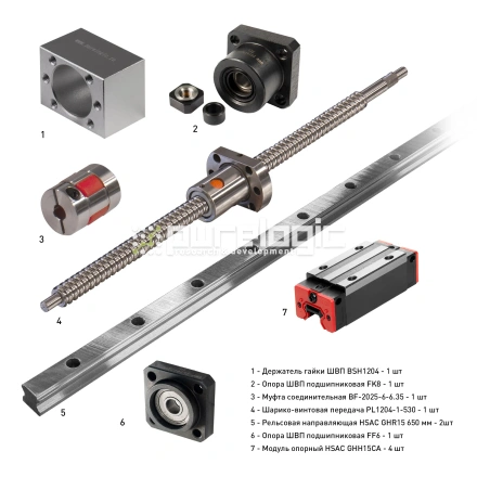 Набор механики PL1204B-442P2 фото