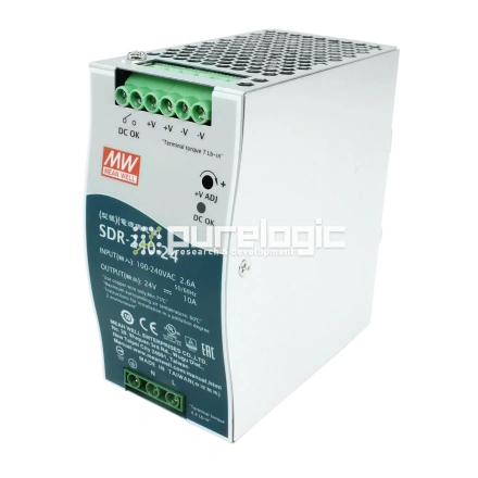 Источник питания импульсный SDR-240-24 фото
