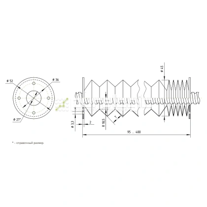 Гофрозащита DCV-B12-400 фото