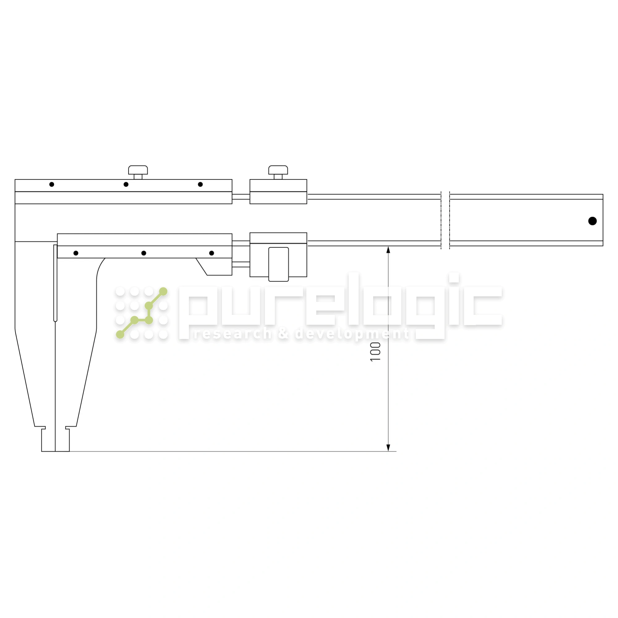 Штангенциркуль IIIVC-600-5 5 697 Штангенциркуль IIIVC-600-5 фото