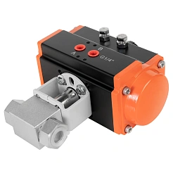 Шаровый клапан с пневматическим приводом PL-G1/2-SW12-ZG 7 876 руб. Шаровый клапан с пневматическим приводом PL-G1/2-SW12-ZG