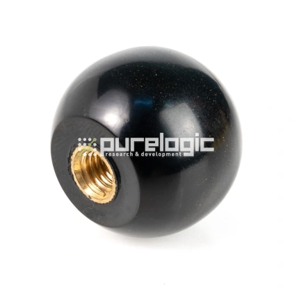 Ручка круглая 100118-25*M6 фото