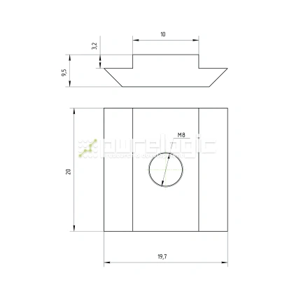 Сухарь пазовый 45HM8 37 Сухарь пазовый 45HM8 фото