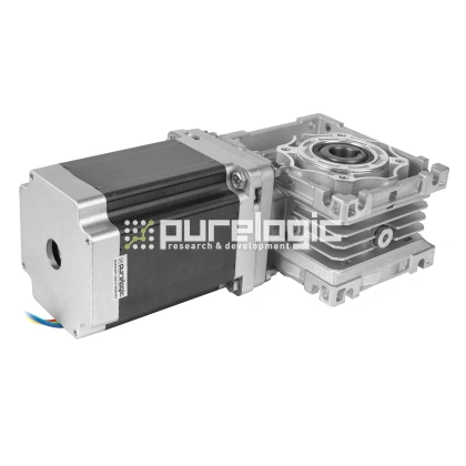 Двигатель шаговый с редуктором PL86WG118-60 фото