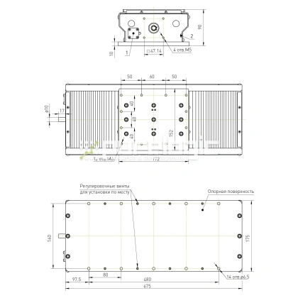 Модуль линейного перемещения PLLM-21-400 61 810 Модуль линейного перемещения PLLM-21-400 фото