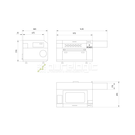 Лазерный станок REINER LH750-60W фото