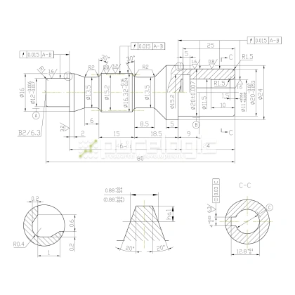 Червячный винт W3080-11 фото