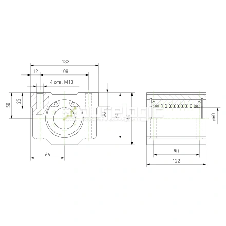 Модуль опорный SC60 фото