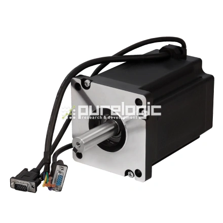 Двигатель шаговый с энкодером PL110H5460-D19-1K фото