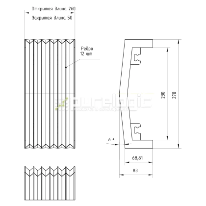 Гофрозащита DCV-T21-200 фото