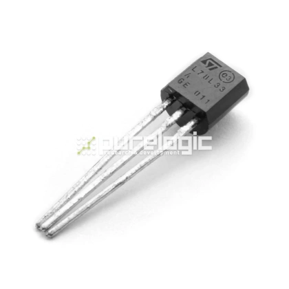 Микросхема L78L33ACZ; Стабилизатор; TO-92; 35В-3.3В; 0.1A фото