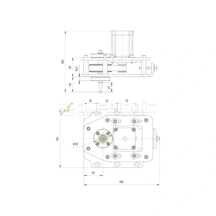 Привод PLRB57H76 фото