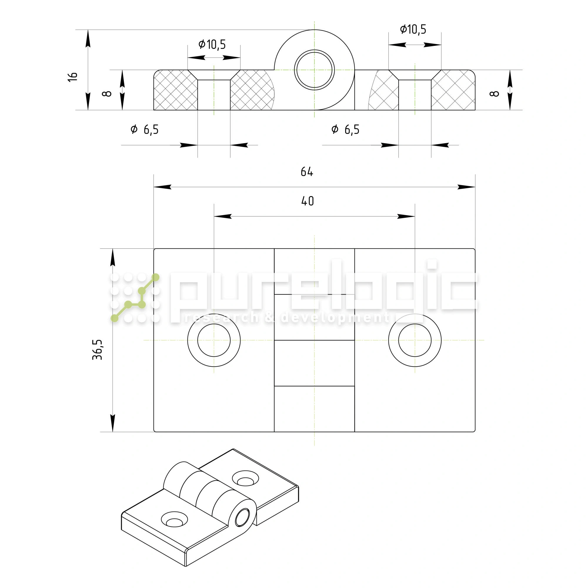 Петля 400107 442 Петля 400107 фото