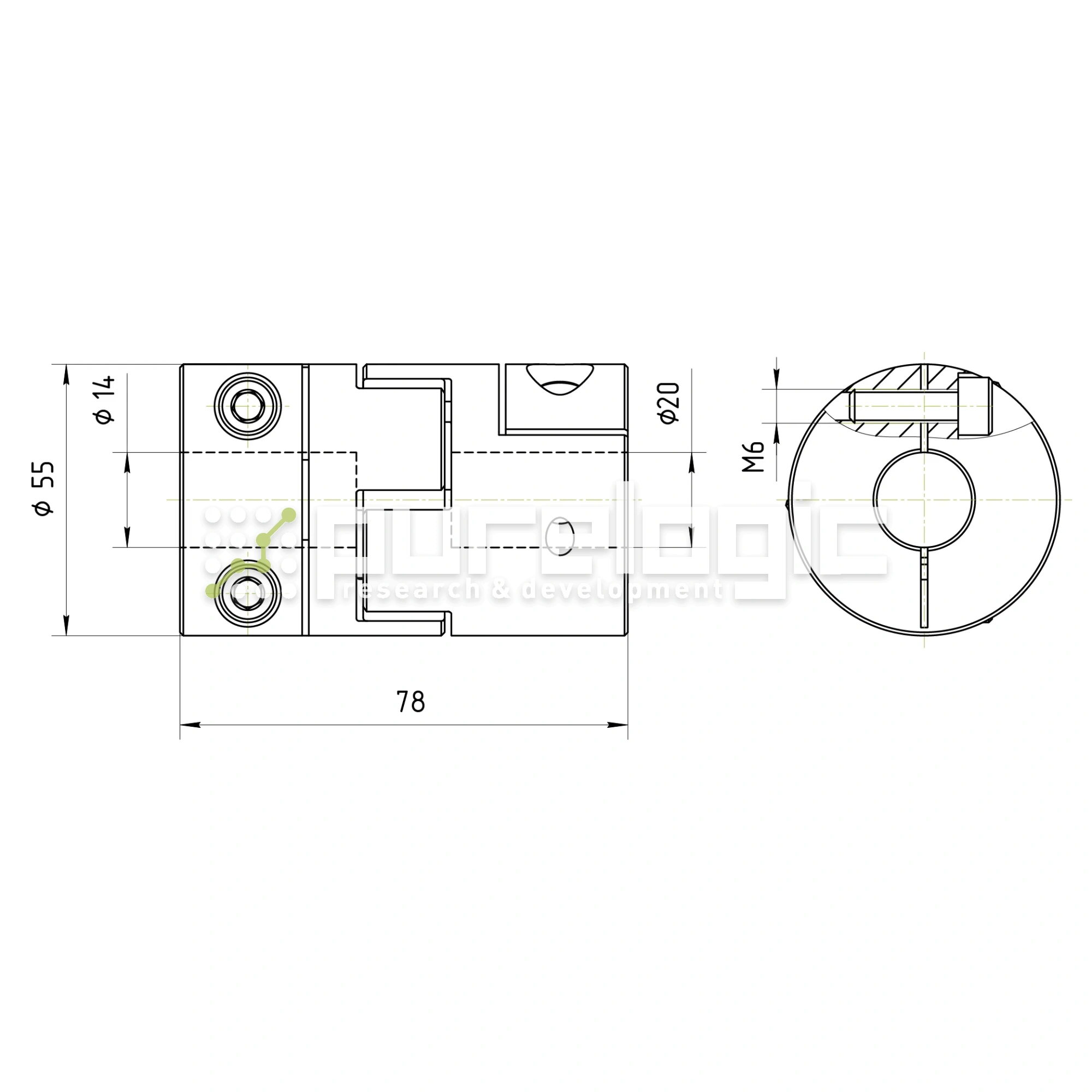 Муфта соединительная BF2-5578-14-20 4 754 Муфта соединительная BF2-5578-14-20 фото