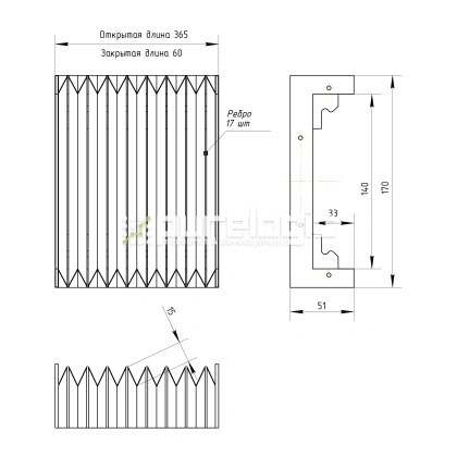 Гофрозащита DCV-T11-300 фото