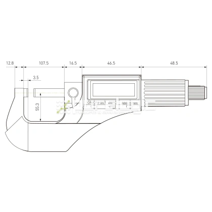 Микрометр цифровой PL5202-100 фото