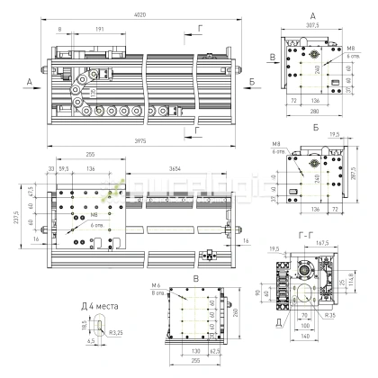 Модуль линейного перемещения PLLM-92L-3.6-1 215 736 Модуль линейного перемещения PLLM-92L-3.6-1 фото