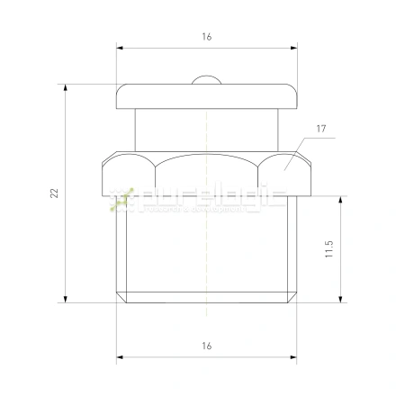 Пресс-масленка CFM16x1.5 фото