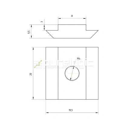 Сухарь пазовый 40HM4 34 Сухарь пазовый 40HM4 фото