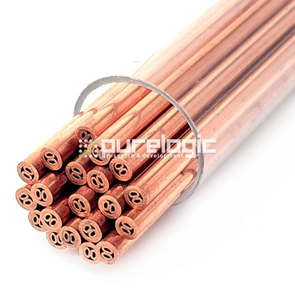 Электрод латунный многоканальный 3.0*400мм 5 115 Электрод латунный многоканальный 3.0*400мм фото