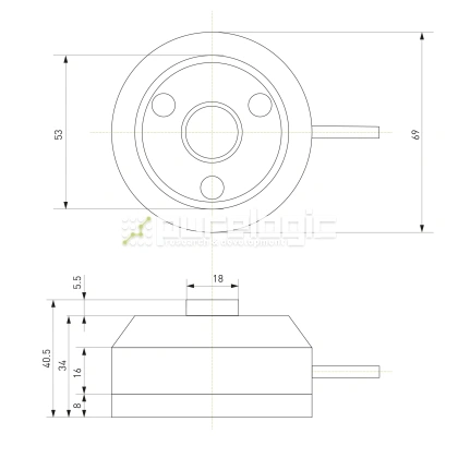 Датчик высоты инструмента ZHTLS-02 фото