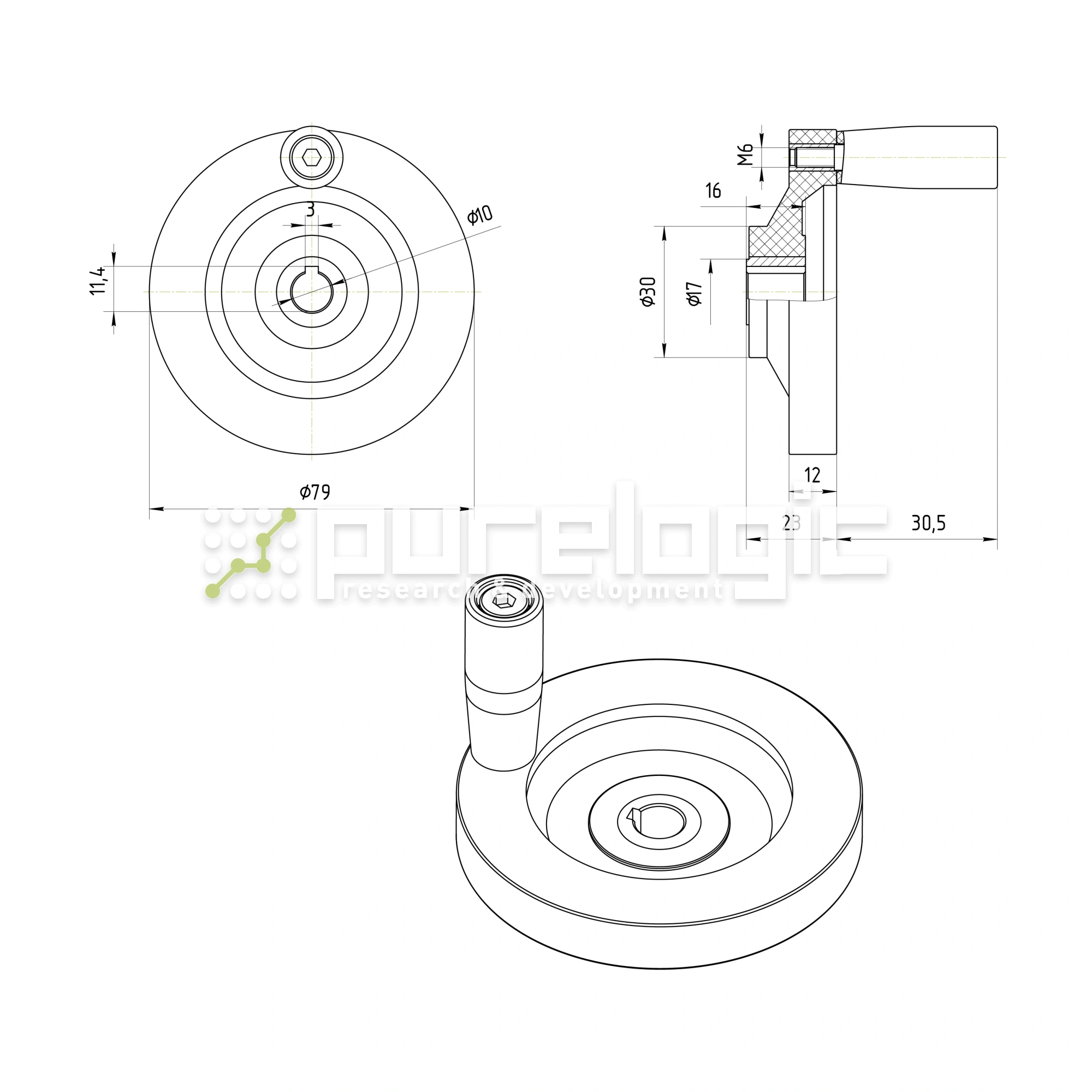 Маховик 100307B-80*10 1 260 Маховик 100307B-80*10 фото