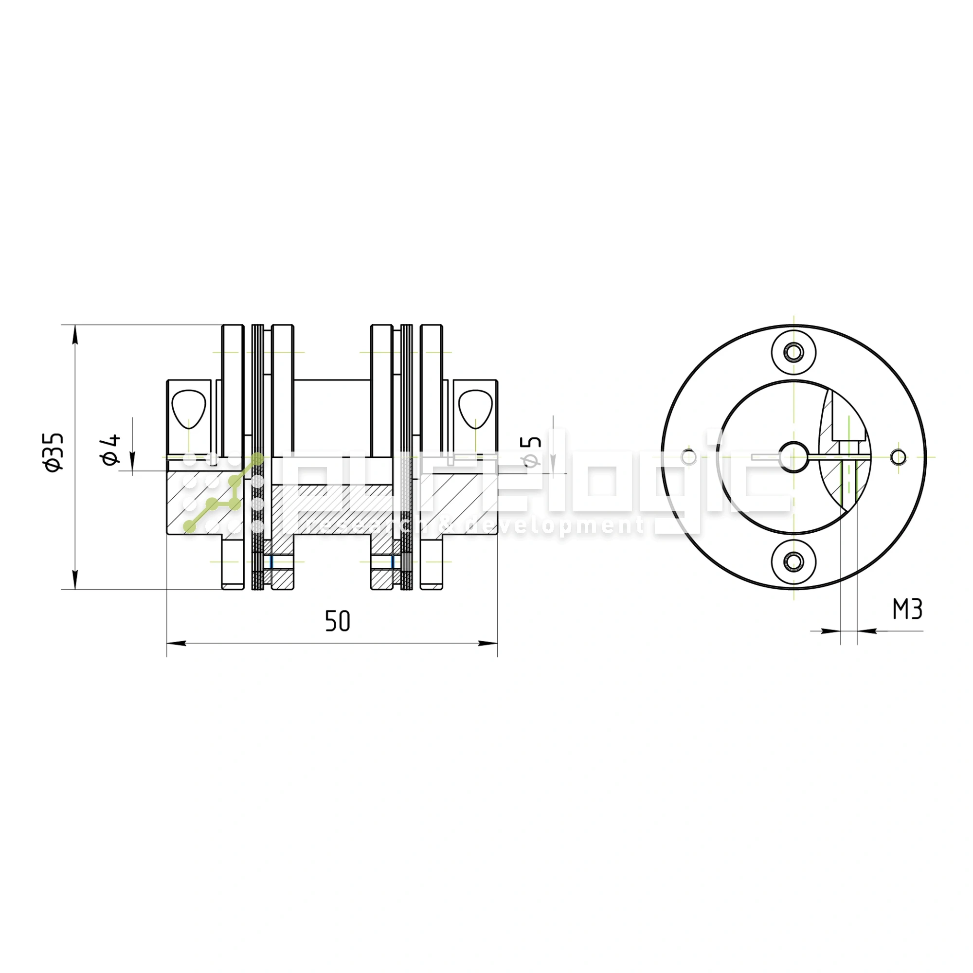 Муфта соединительная BD1-3550-4-5 1 337 Муфта соединительная BD1-3550-4-5 фото