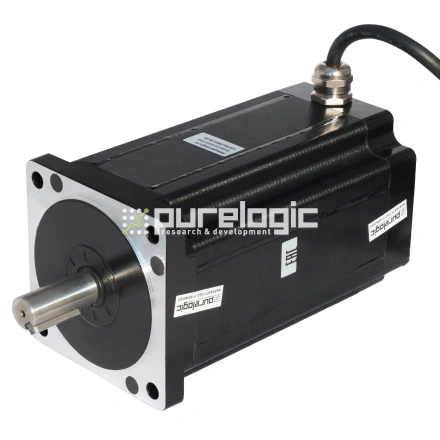 Двигатель шаговый PL86H151-D14K-IP64 фото