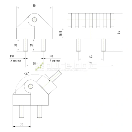 Петля 400103 фото