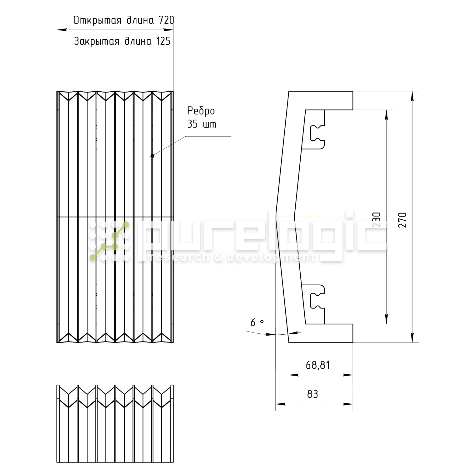 Гофрозащита DCV-T21-600 3 325 Гофрозащита DCV-T21-600 фото