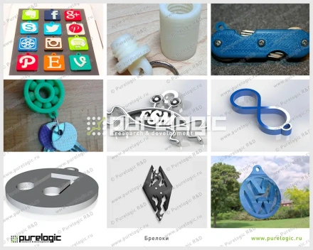 3D модели (Брелоки) 1 3D модели (Брелоки) фото