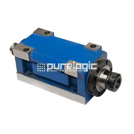 Шпиндель ременноприводной DB1.2/3k-SQ/ER25/5M30-P фото