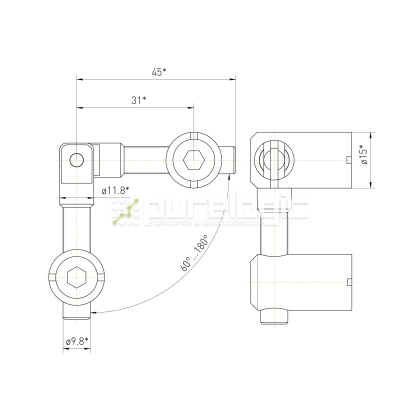 Пазовый соединитель 40MSD-A 325 Пазовый соединитель 40MSD-A фото