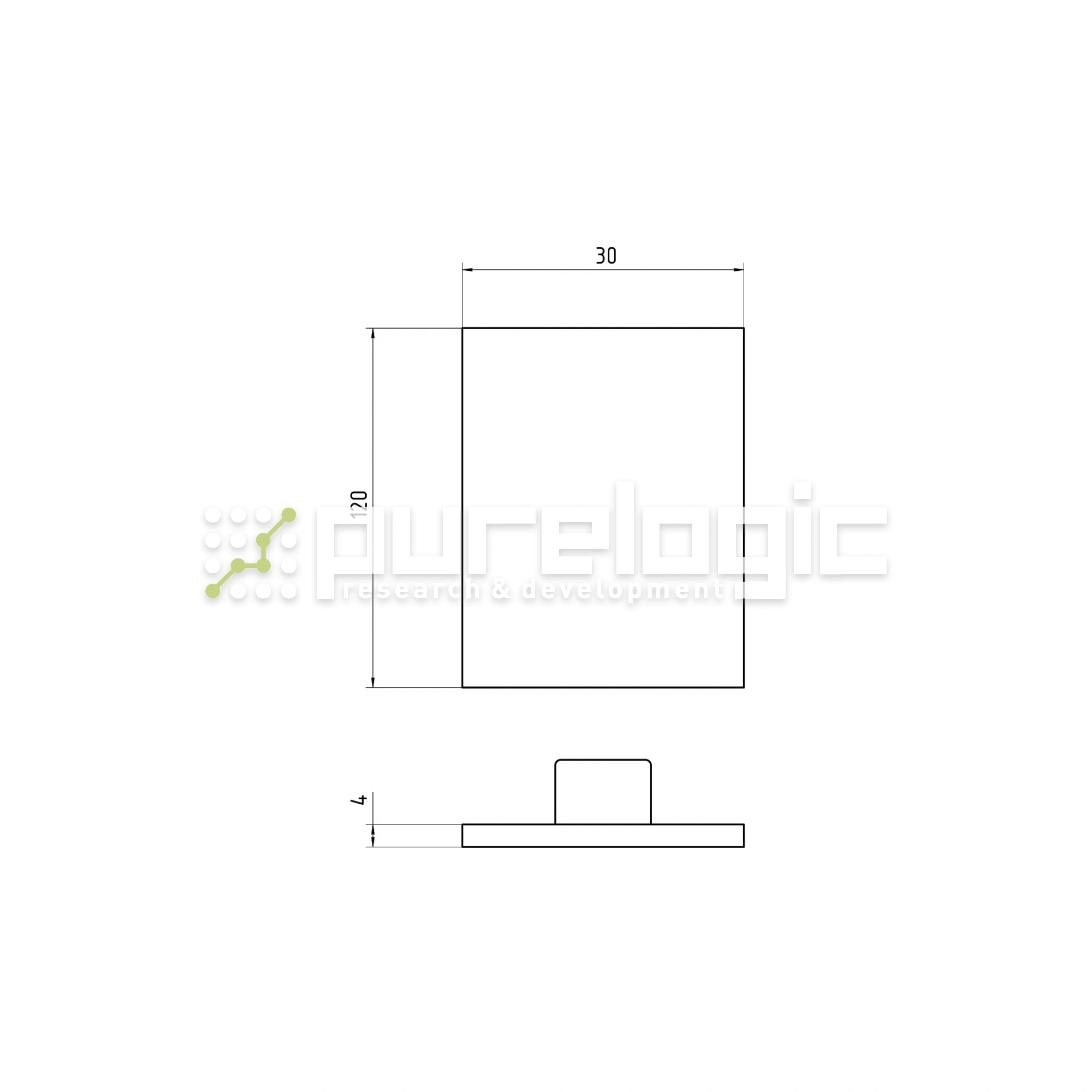 Пластиковая торцевая заглушка 30120BG 76 Пластиковая торцевая заглушка 30120BG фото