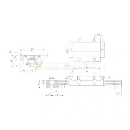 Модуль опорный HSAC GHW65HA 43 637 Модуль опорный HSAC GHW65HA фото