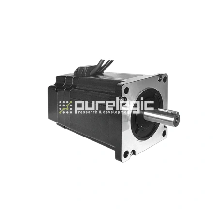 Двигатель шаговый с энкодером и тормозом CS-M23485B фото