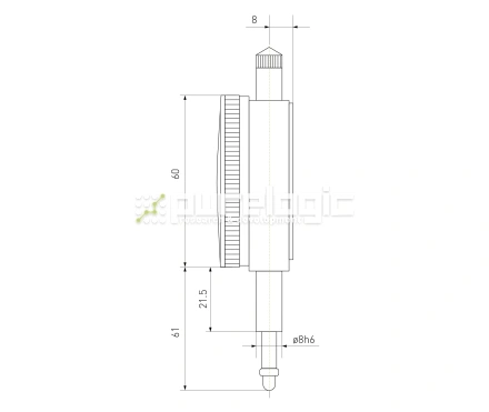 Индикатор циферблатный DI-30 фото