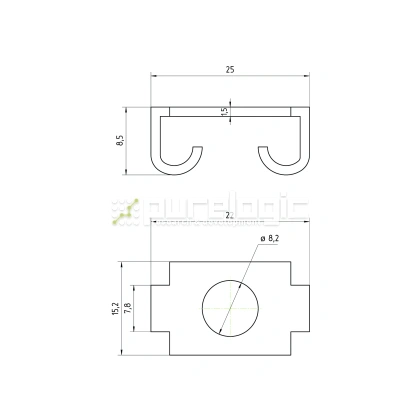 Фиксатор пазовый TK30 41 Фиксатор пазовый TK30 фото