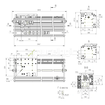 Модуль линейного перемещения PLLM-91L-2.6-2 175 919 Модуль линейного перемещения PLLM-91L-2.6-2 фото