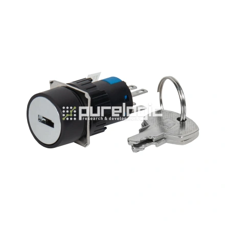 Переключатель AD16-22YF-3P фото