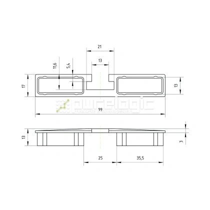 Заглушка AL-T-R Т-СЛОТ 26 Заглушка AL-T-R Т-СЛОТ фото