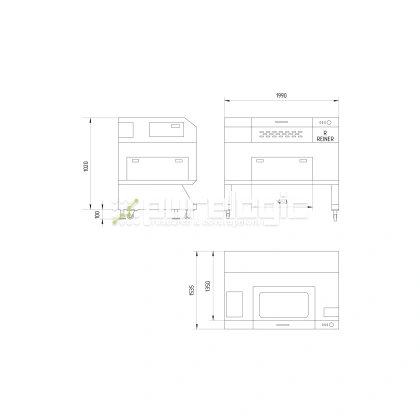 Лазерный станок REINER LP1490-100W фото