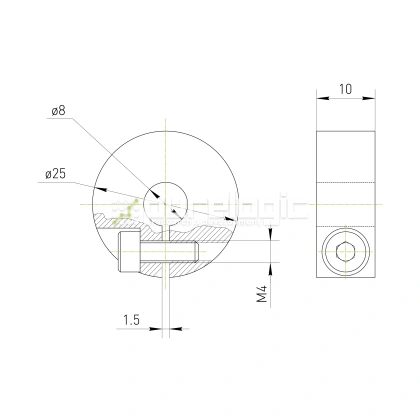 Ограничитель хода SC8-25-10 149 Ограничитель хода SC8-25-10 фото