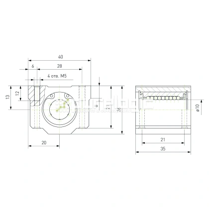 Модуль опорный SC10 фото