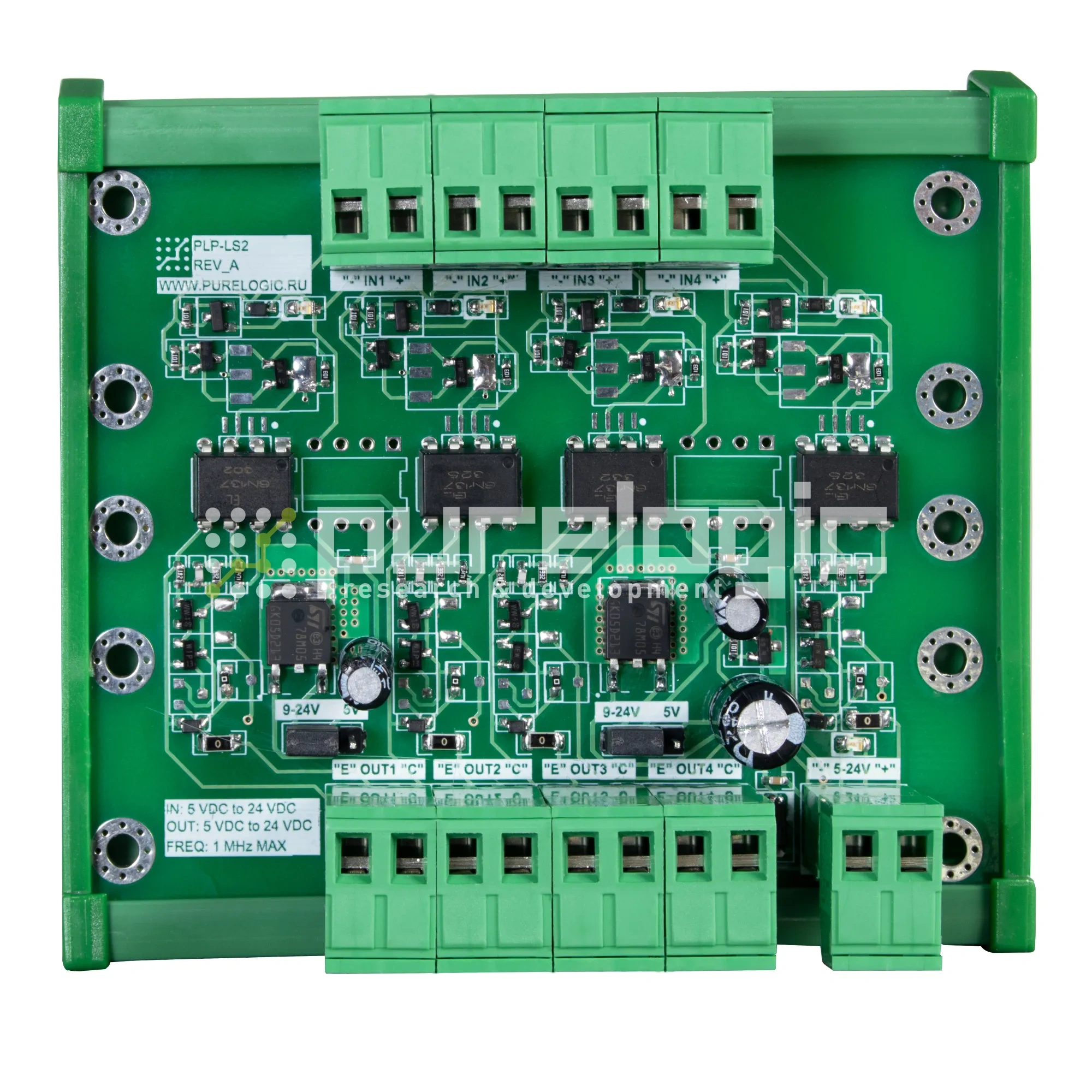 Модуль преобразования уровней PLP-LS2-OC 6 118 Модуль преобразования уровней PLP-LS2-OC фото