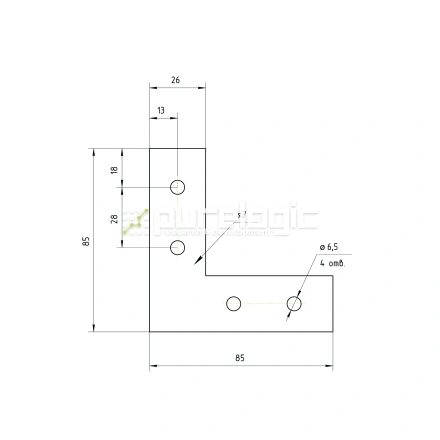 Косынка жесткости 30LB фото